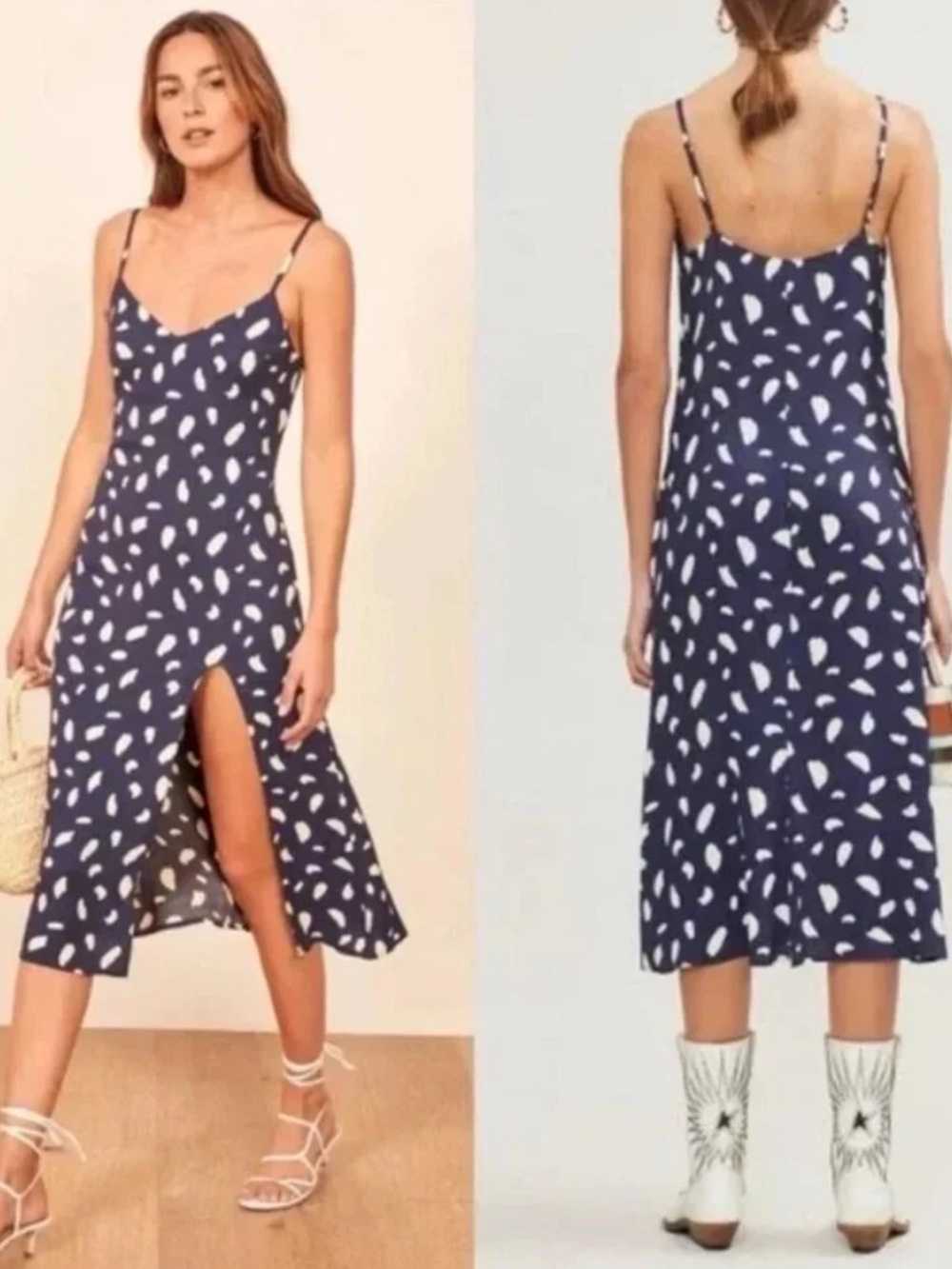 Reformation Crimini Dress in Moray